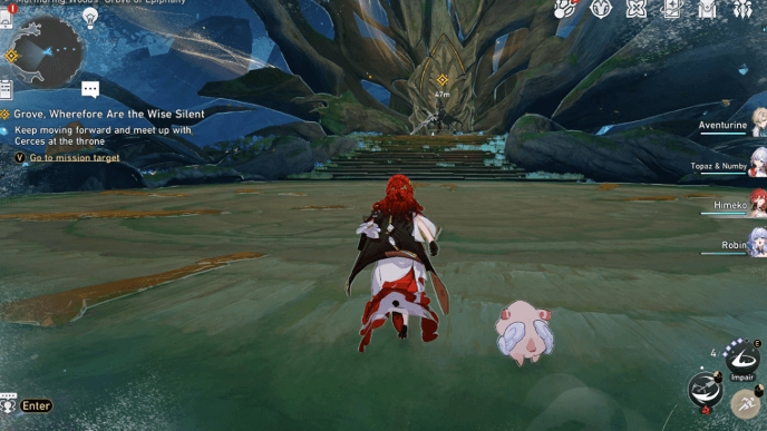 Honkai Star Rail - Grove, Wherefore Are the Wise Silent Mission Guide - Step 17