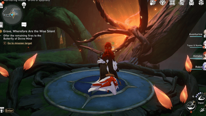 Honkai Star Rail - Grove, Wherefore Are the Wise Silent Mission Guide - Step 16