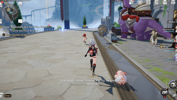 Honkai Star Rail - Grove, Wherefore Are the Wise Silent Mission Guide - Step 3