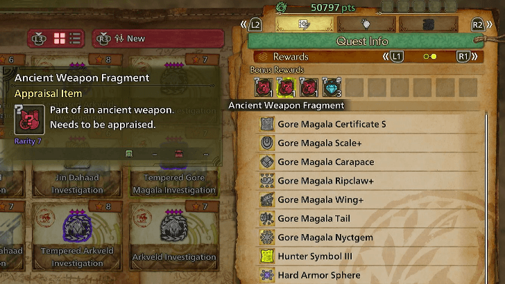How to Get Ancient Weapon Fragment