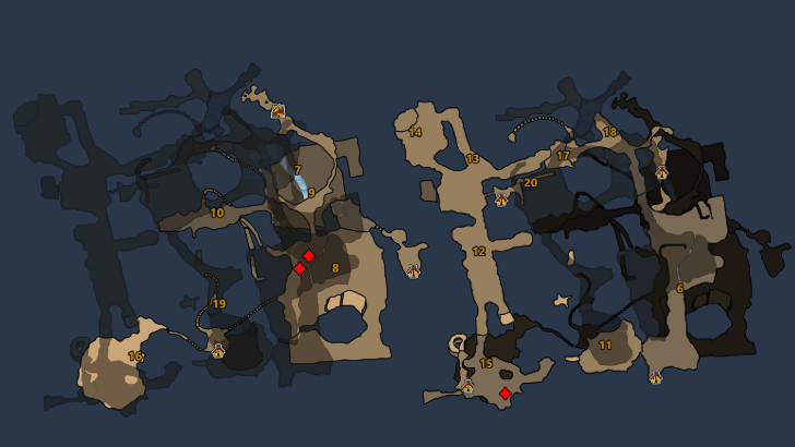 Comaqchi Spawn Locations Iceshard Cliffs