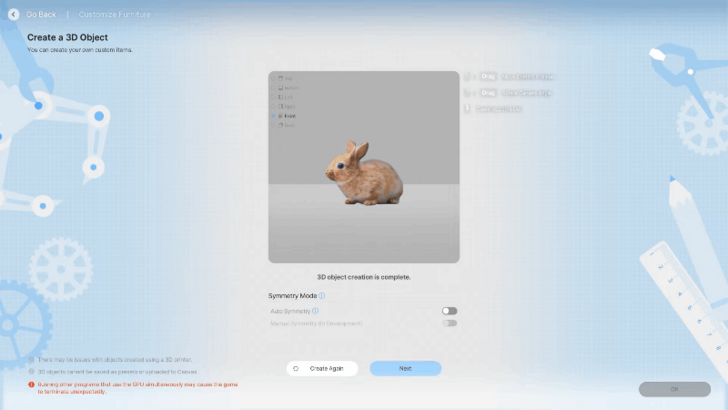 Improved 3D Printer Feature
