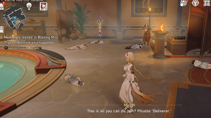 Honkai Star Rail - Memories, Veiled in Blazing Mist Mission Guide - Step 2