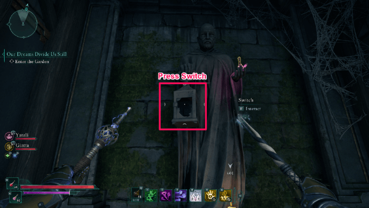 Avowed - Hidden Switch to Ring of Slow Essence