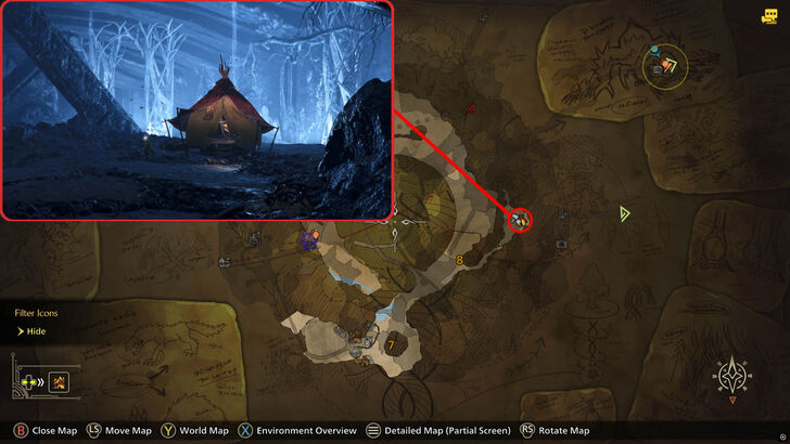 Monster Hunter Wilds - Area 8: Gap in Rubble