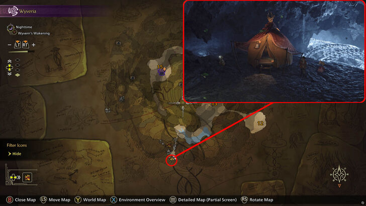 Monster Hunter Wilds - Area 13: Hidden Cave