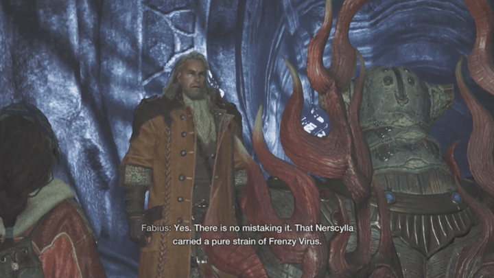 Monster Hunter Wilds - Talk to Fabius
