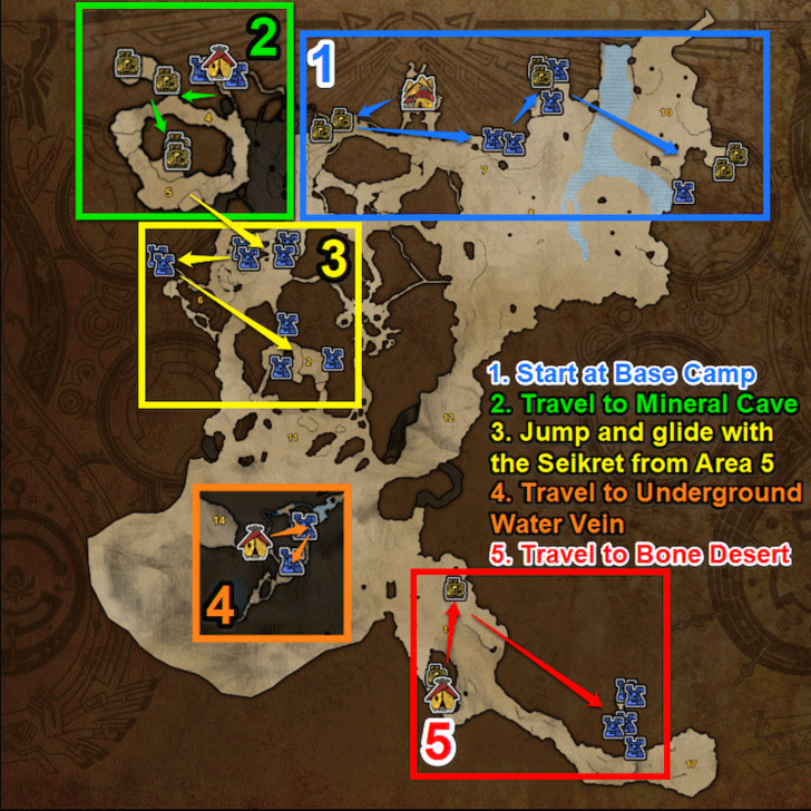 Windward Plains Combined Farming Route