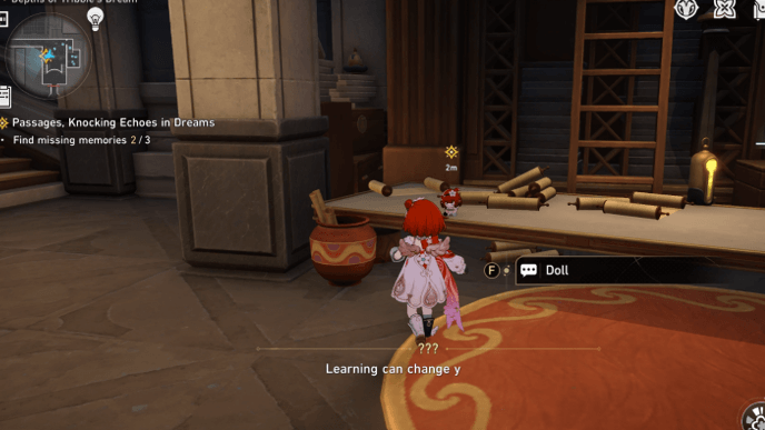 Honkai Star Rail - Passages, Knocking Echoes in Dreams Mission Guide - Find the Third Doll