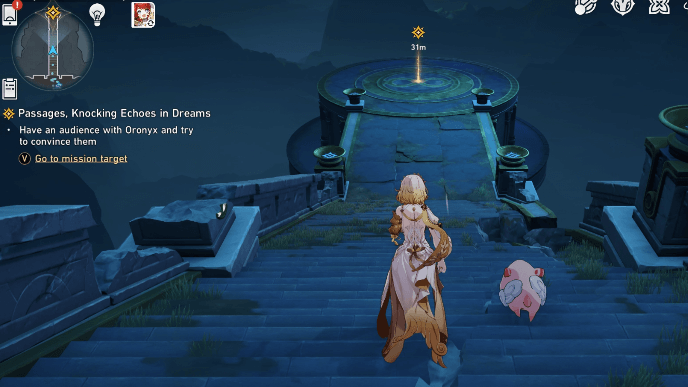 Honkai Star Rail - Passages, Knocking Echoes in Dreams Mission Guide - Step 5