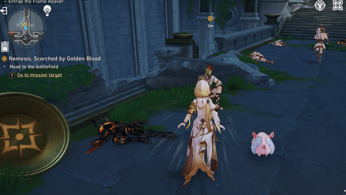 Honkai Star Rail - Nemesis Scorched by Golden Blood Mission Guide - Step 1