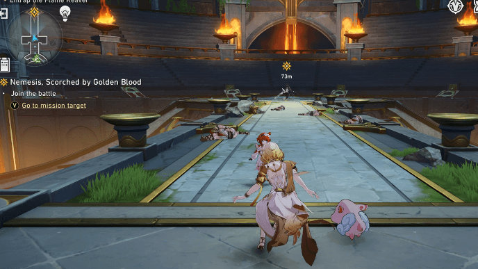 Honkai Star Rail - Nemesis Scorched by Golden Blood Mission Guide - Step 2