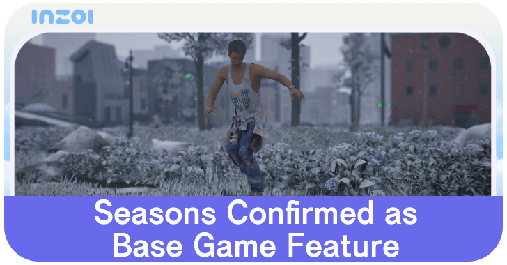 inZOI Seasons Confirmed as Base Game Feature