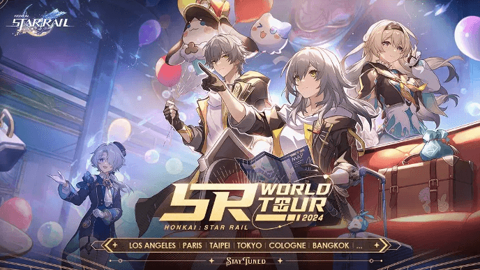 HSR 1st Anniversary - Star Rail World Tour 2024