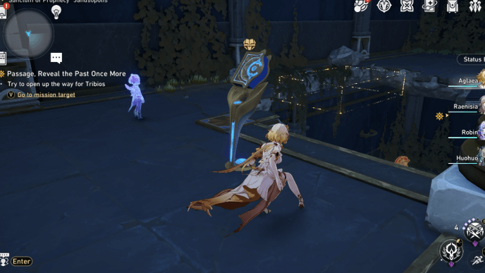 Honkai Star Rail - Passage, Reveal the Past Once More Mission Guide - Use the Book to Help Tribios Cross