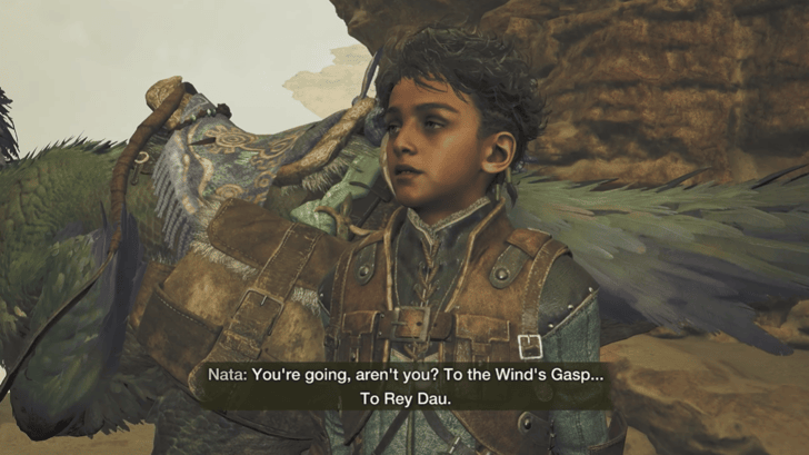 MH Wilds - Talk to Nata