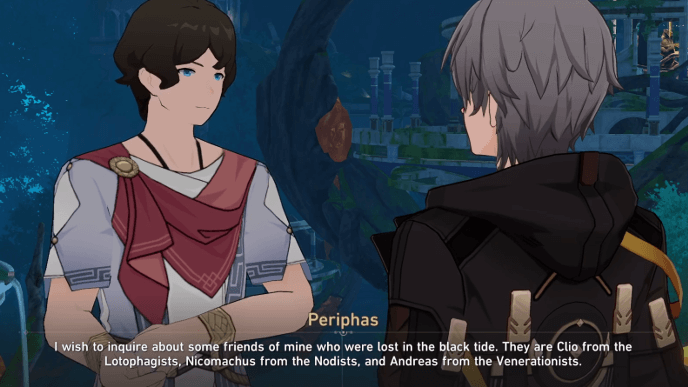 HSR The Killer Is Not From This Game - Help Periphas Investigate