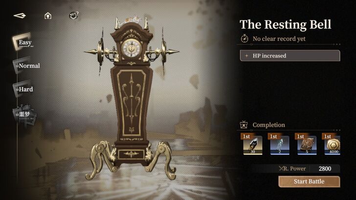 Echoes of the Past Rewards