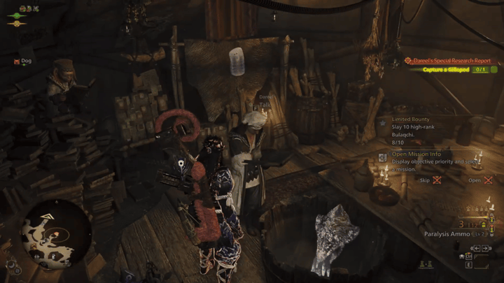 MH Wilds - Talk to Dareel