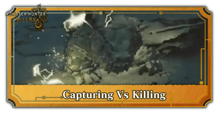Capturing vs Killing