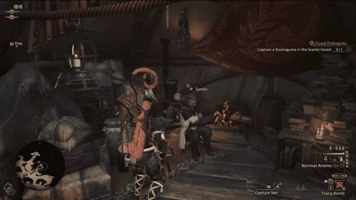 MH Wilds - Talk to Samin