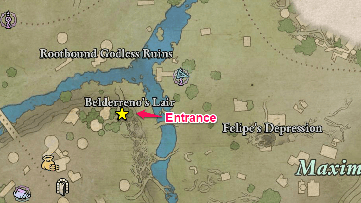 Belderreno Map Location