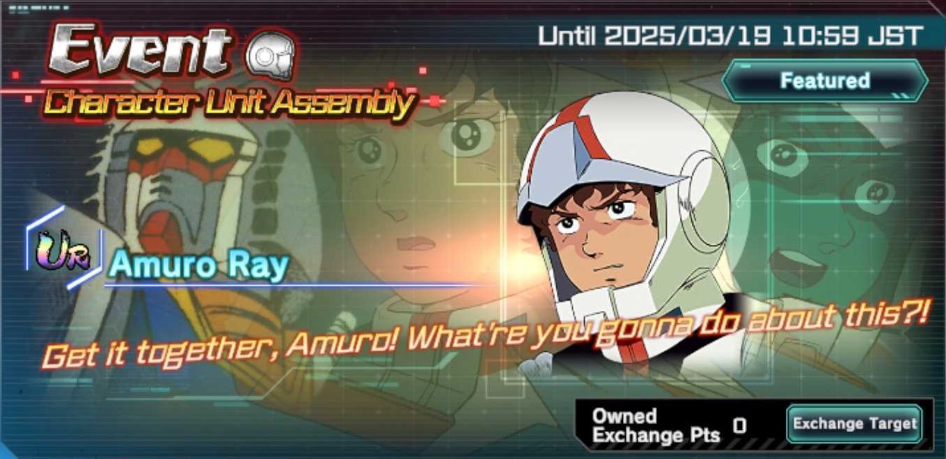 Mobile Suit Gundam UC Engage- Event Character Unit Assembly
