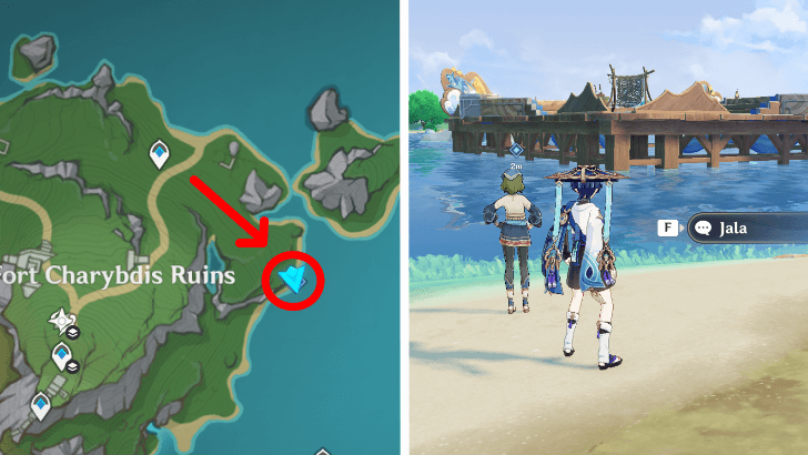 Genshin - Talk to Jala to Start the Event