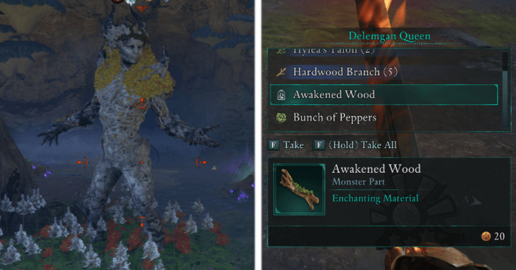 Avowed - Awakened Wood Enemy Drop.png