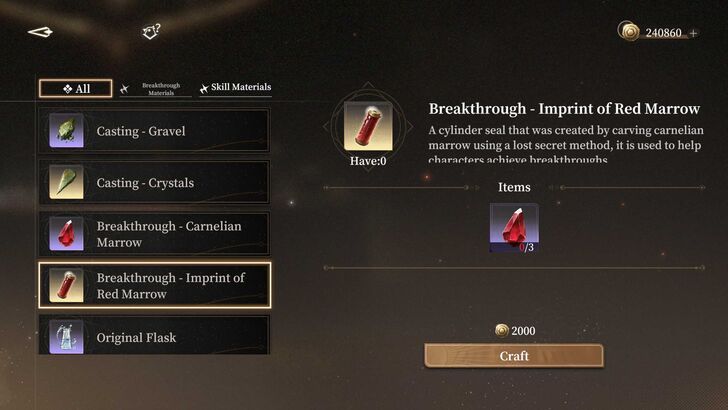 Merging for Develop Items