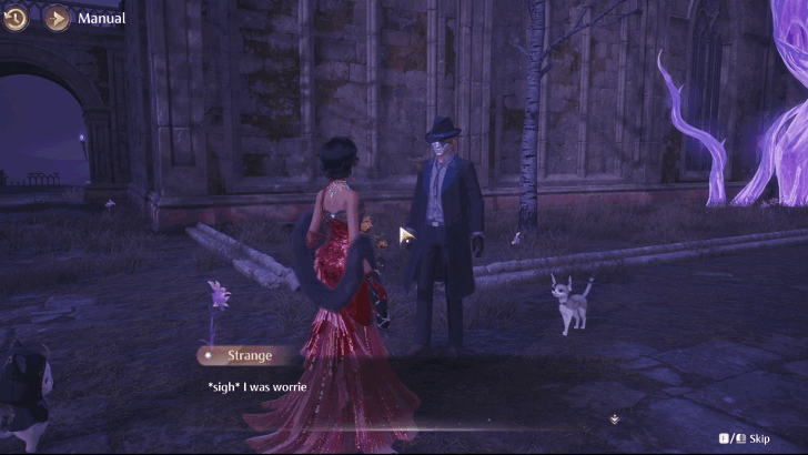 Go to Violin Square at Night and Talk to Strange.png