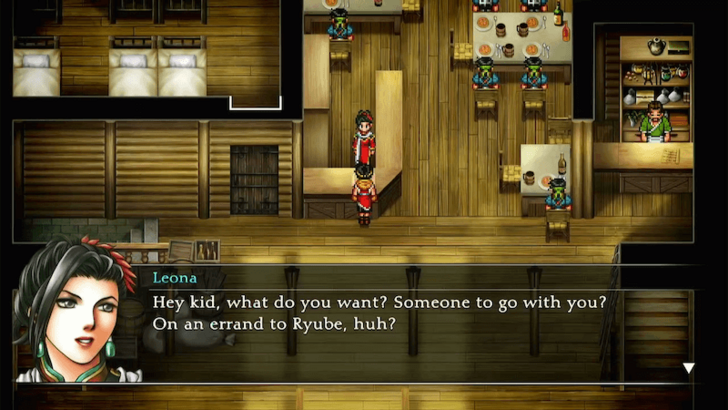 Suikoden 2 - Talk to Leona