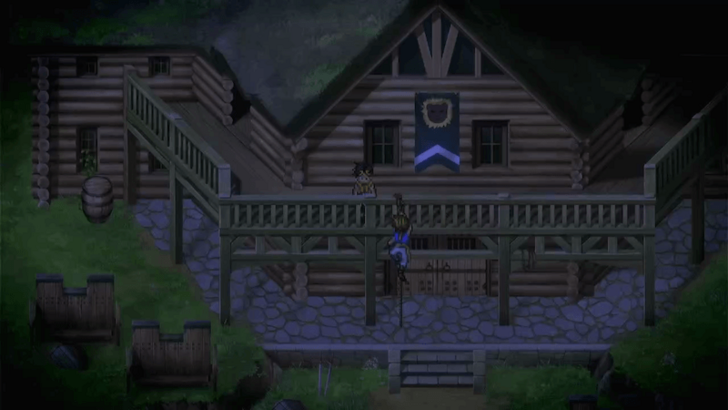 Suikoden 2 - Mercenary Fortress Balcony Rope