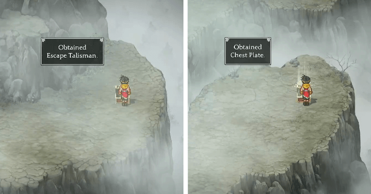 Suikoden 2 - North Sparrow Pass Treasure Chests