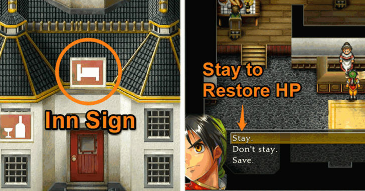 Suikoden 1 HD Remaster Inn Location and Restore HP