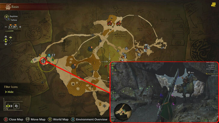 Monster Hunter Wilds - Area 2: Canyon Divide