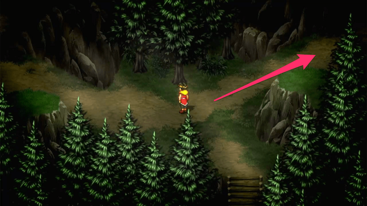 Suikoden 2 - Ryube Forest Right Path