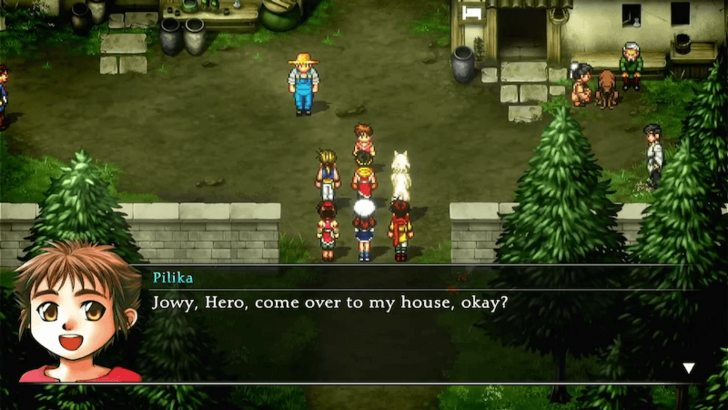 Suikoden 2 - Talk to Pilika Toto Village