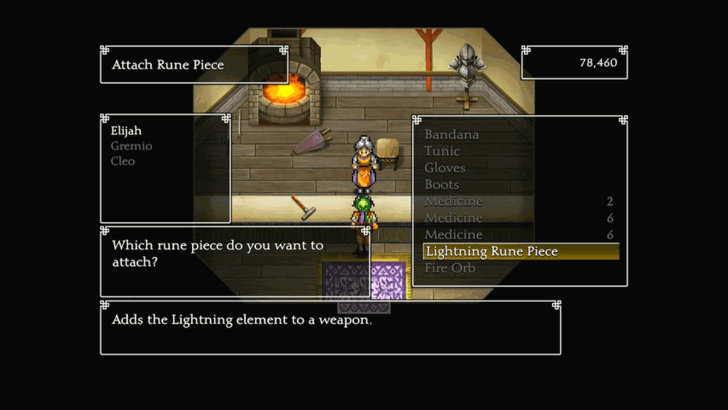 Suikoden 1 HD Remaster Attach Rune Piece