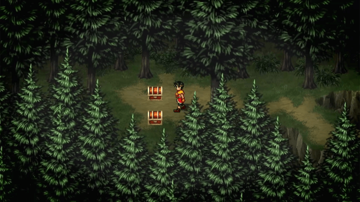 Suikoden 2 - Ryube Forest Two Treasure Chests