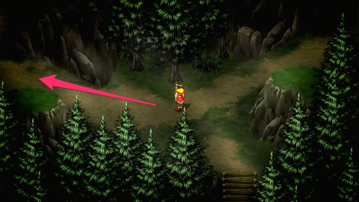 Suikoden 2 - Ryube Forest Left Path