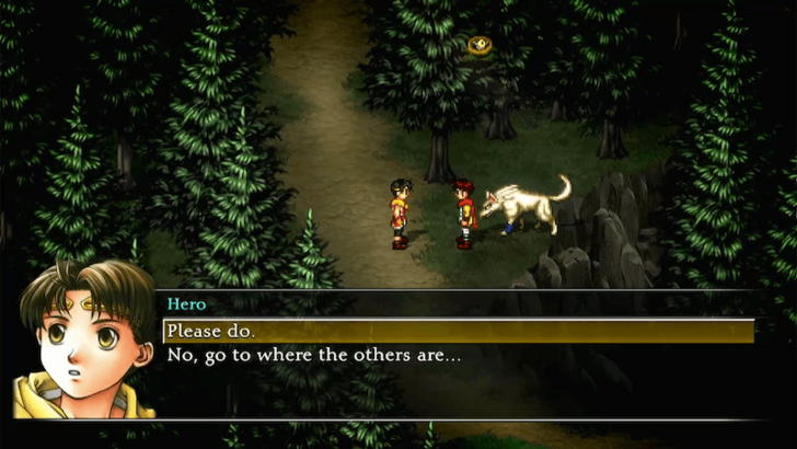 Suikoden 2 - Recruit Kinnison and Shiro