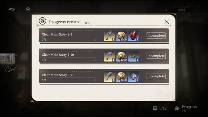 Orelium Story Progression