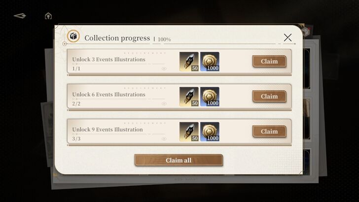 Explore Event rewards