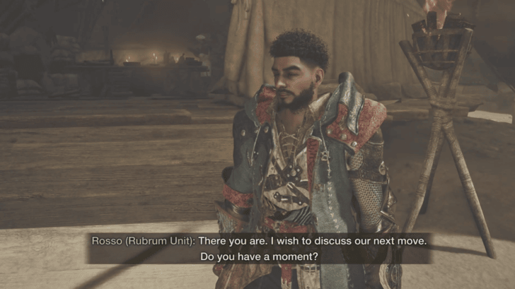 MH Wilds - Speak with Rosso