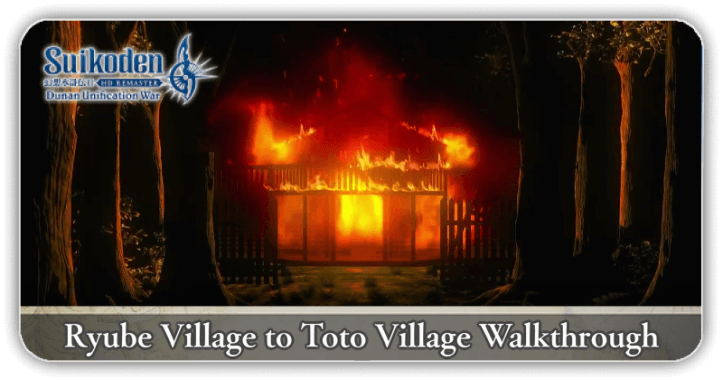 Suikoden 2 - Ryube Village to Toto Village Walkthrough