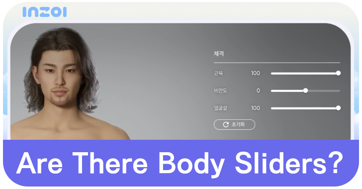 inZOI Are There Body Sliders