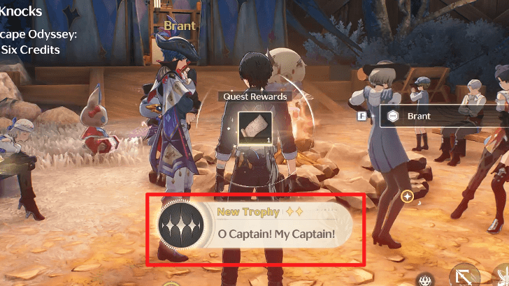 Wuthering Waves - Unlocks O Captain! My Captain! Trophy