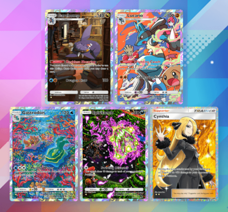 Champion of the Sinnoh Region Cards