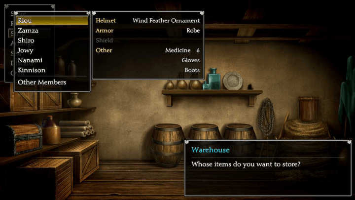 Strip to Instantly Store Equipped Items